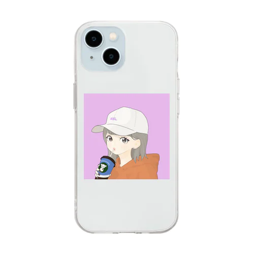 しーたそ Soft Clear Smartphone Case