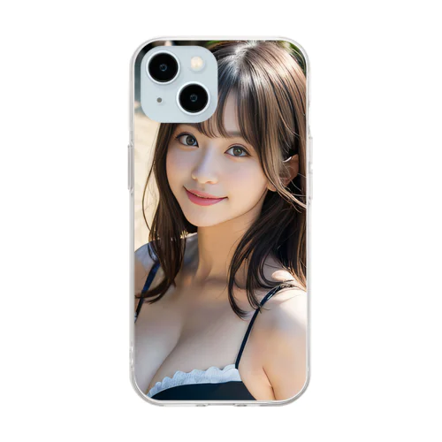 AI彼女＃１７ Soft Clear Smartphone Case