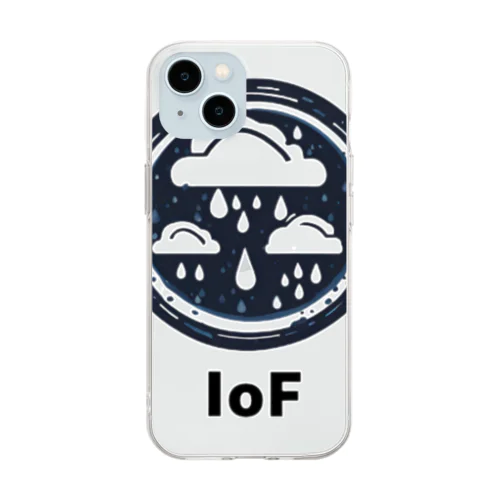 天雨 Soft Clear Smartphone Case