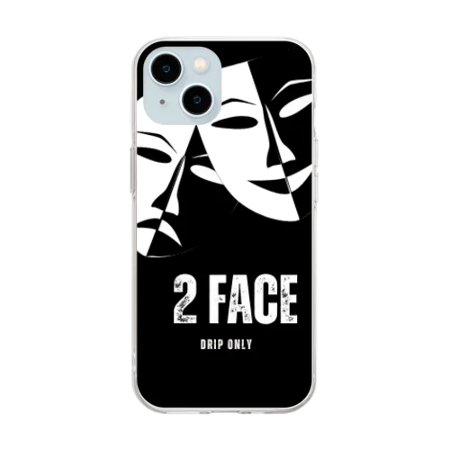 2face iphone case Soft Clear Smartphone Case