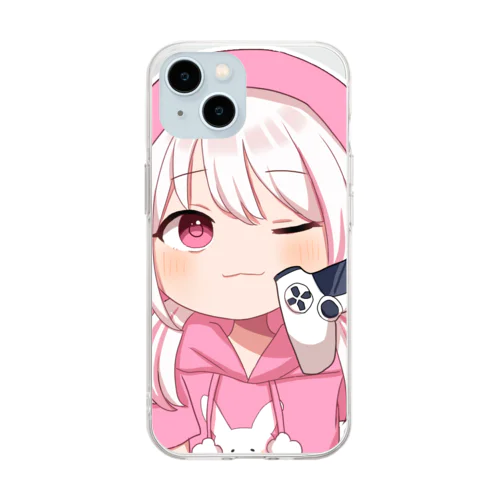 あーらぽスマホケース Soft Clear Smartphone Case