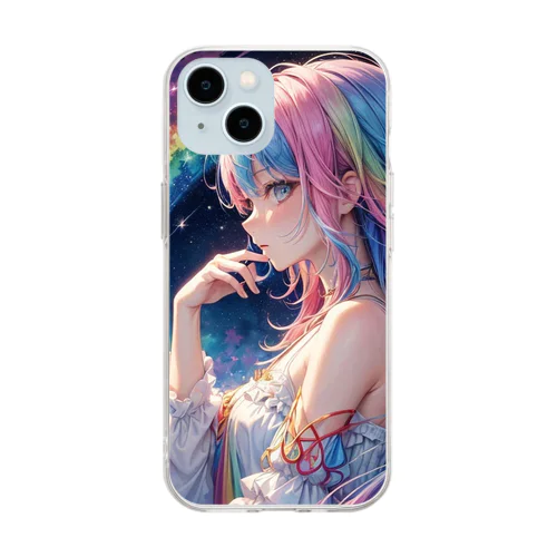 イリディア Soft Clear Smartphone Case