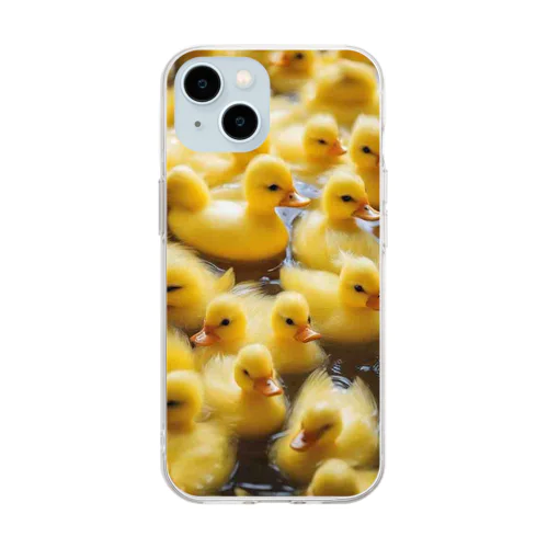 yellow Soft Clear Smartphone Case