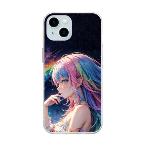 イリディア Soft Clear Smartphone Case