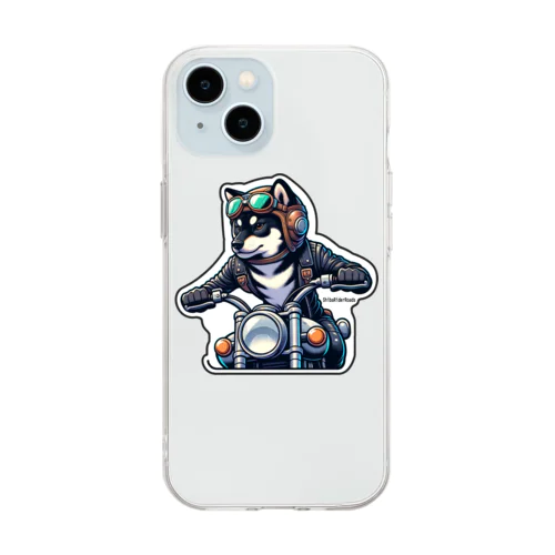 柴ライダーロード Soft Clear Smartphone Case