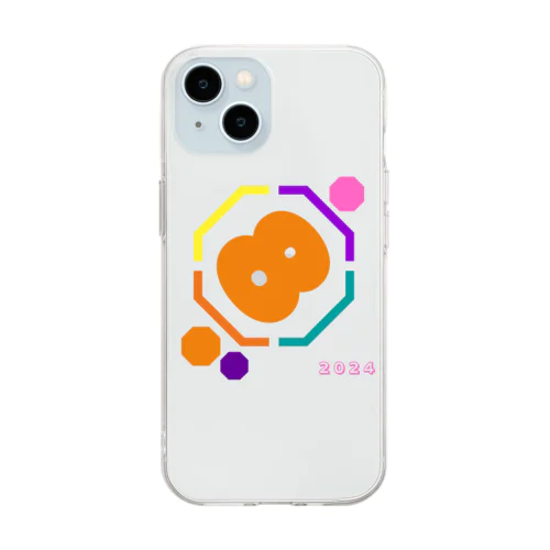 ８型スイッチ Soft Clear Smartphone Case