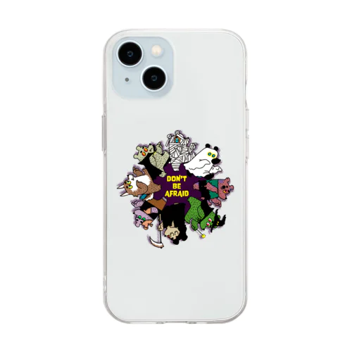 BEAR MONSTERS Soft Clear Smartphone Case