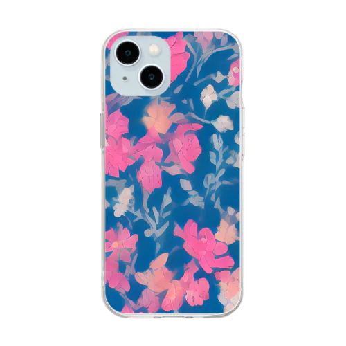 Flower Soft Clear Smartphone Case