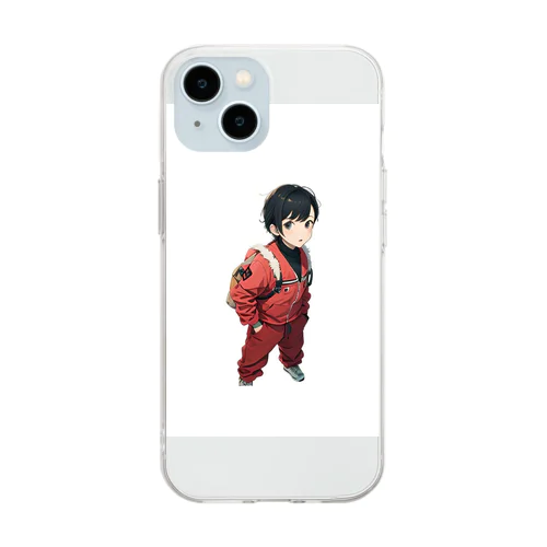 可愛い子 Soft Clear Smartphone Case