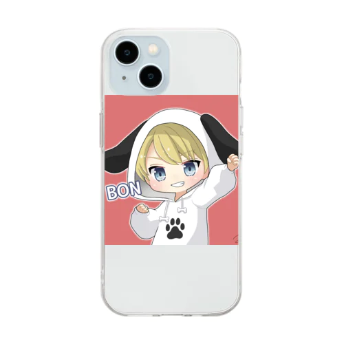 新BONアイコングッズ Soft Clear Smartphone Case