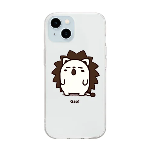 らいおん君 Soft Clear Smartphone Case