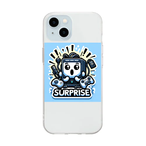 ゲーミングPCSURPRISE Soft Clear Smartphone Case