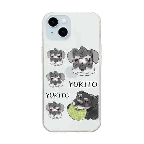 YUKITOくんマシマシ Soft Clear Smartphone Case