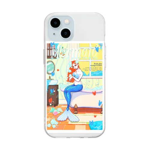 マーメイド２ Soft Clear Smartphone Case