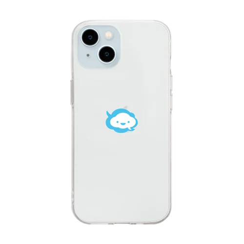 ふわもこ大使グッズ Soft Clear Smartphone Case