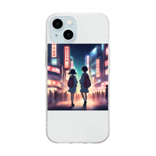 Akihabara  Soft Clear Smartphone Case