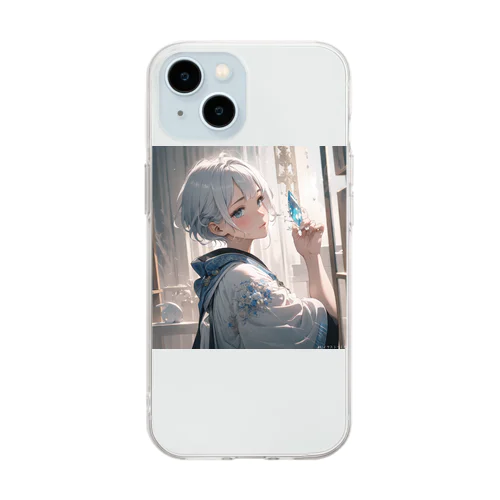 望月響 Soft Clear Smartphone Case