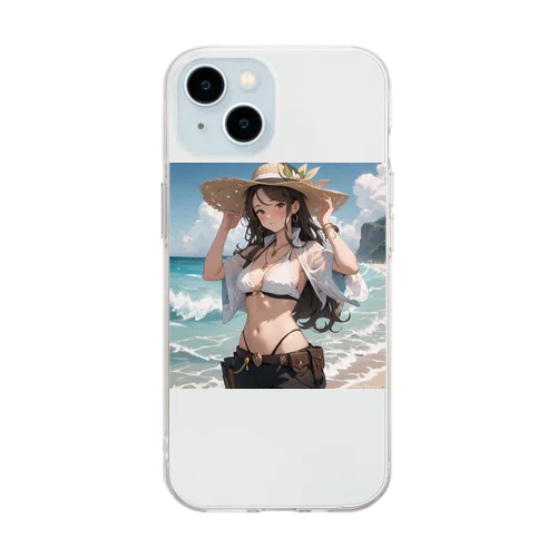 笠松怜衣 Soft Clear Smartphone Case