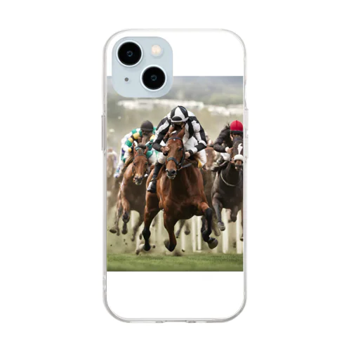 熱烈競馬 Soft Clear Smartphone Case