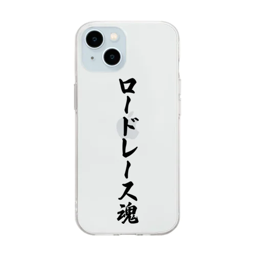 ロードレース魂 Soft Clear Smartphone Case