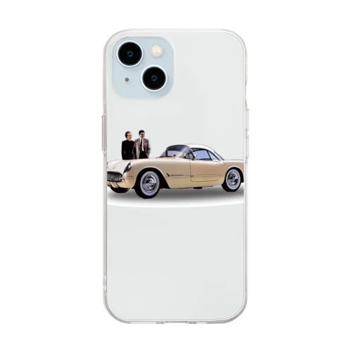54 Corvette Hardtop Soft Clear Smartphone Case
