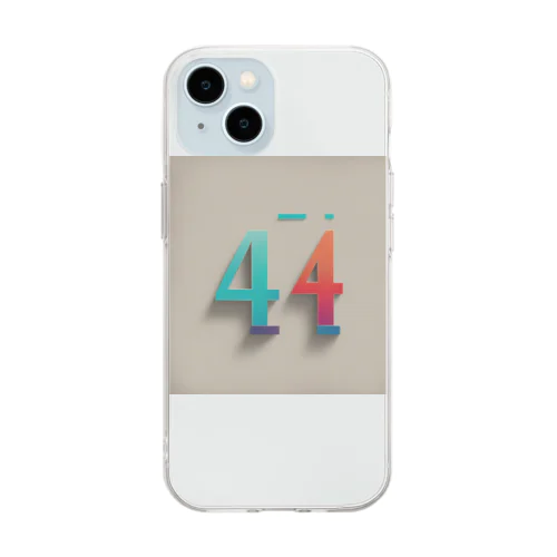 ４４ Soft Clear Smartphone Case