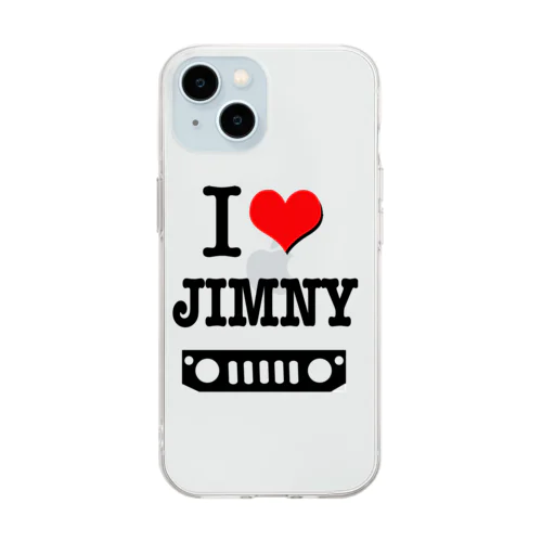 I LOVE JIMNY ジムニー Soft Clear Smartphone Case