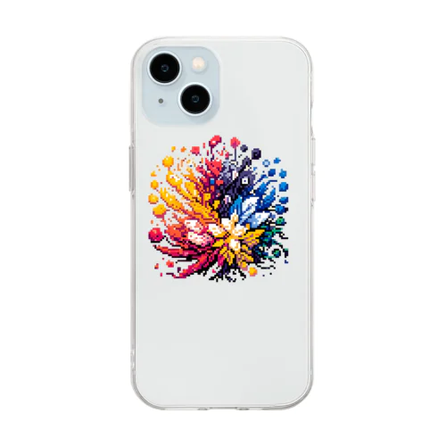 4 colors / type.3 Soft Clear Smartphone Case