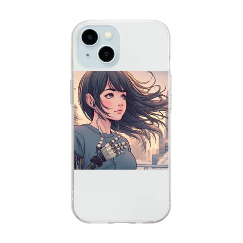 アーテクト少女　奈緒 Soft Clear Smartphone Case