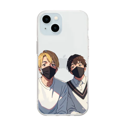 SHOとREN Soft Clear Smartphone Case