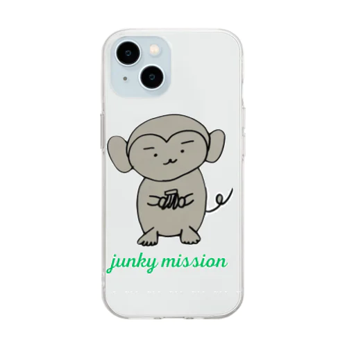junky mission [SALU] ソフトクリアスマホケース
