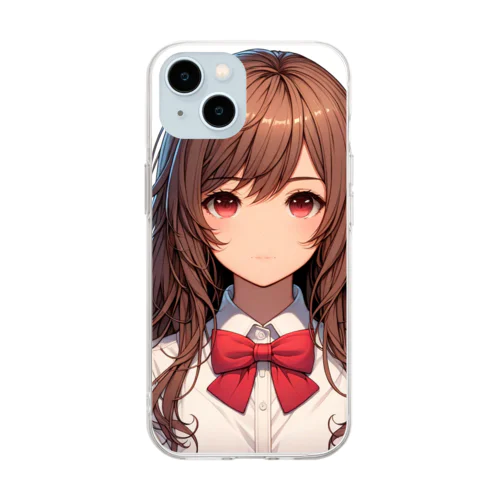 愛008 Soft Clear Smartphone Case