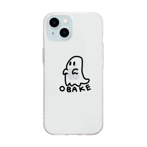 ゆるおばけ Soft Clear Smartphone Case