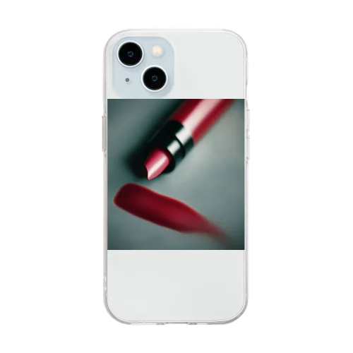 口紅 Soft Clear Smartphone Case