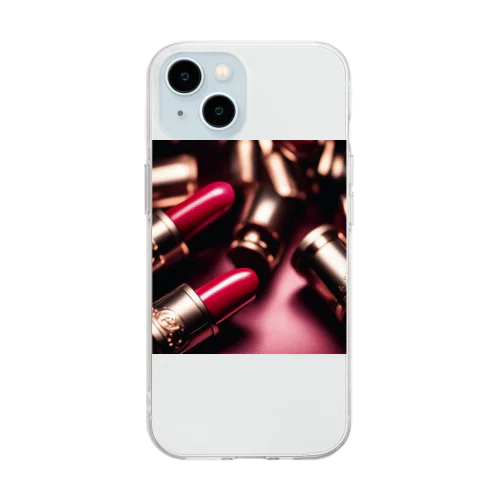 口紅 Soft Clear Smartphone Case