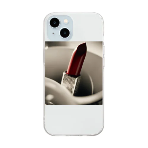 口紅 Soft Clear Smartphone Case