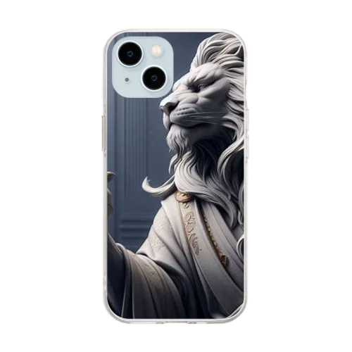 LEOS  BRONZE STATUE Soft Clear Smartphone Case