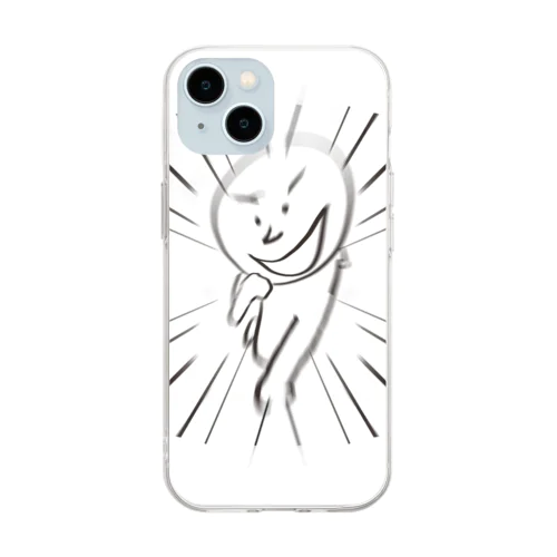 ダッシュくん Soft Clear Smartphone Case