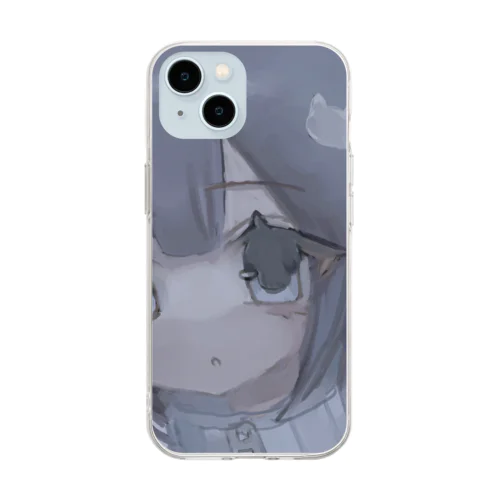 ぬるい温度.jpg Soft Clear Smartphone Case