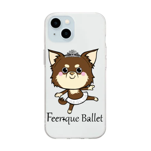 Feerique ballet Soft Clear Smartphone Case