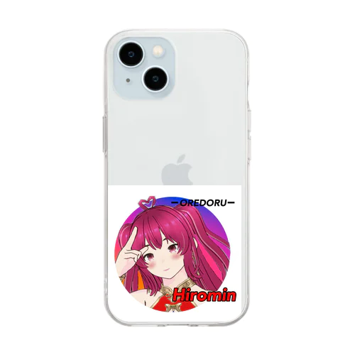 YouTubeアニメ『俺ドル』キャラグッズ ひろみんA Soft Clear Smartphone Case