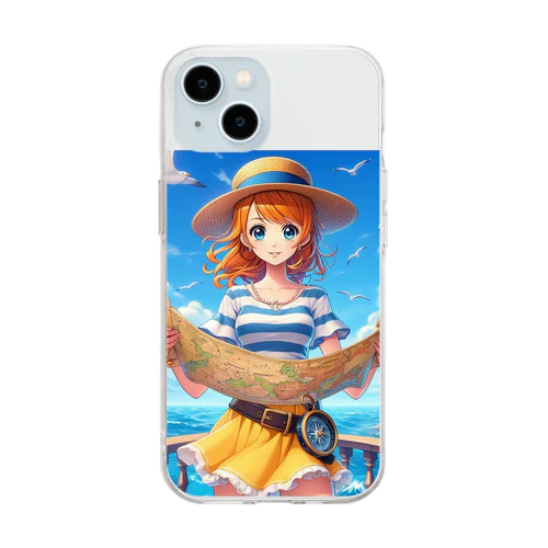 航海士 Soft Clear Smartphone Case