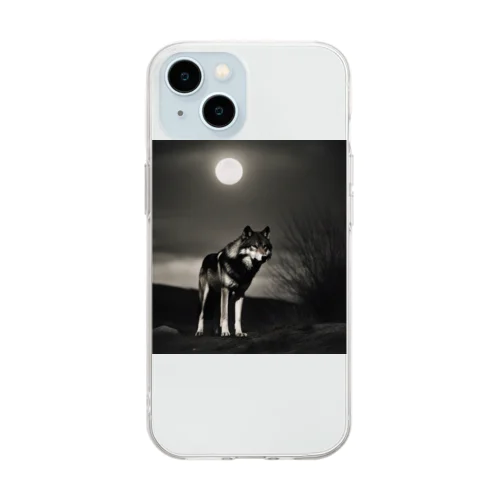 夜の狩人 Soft Clear Smartphone Case