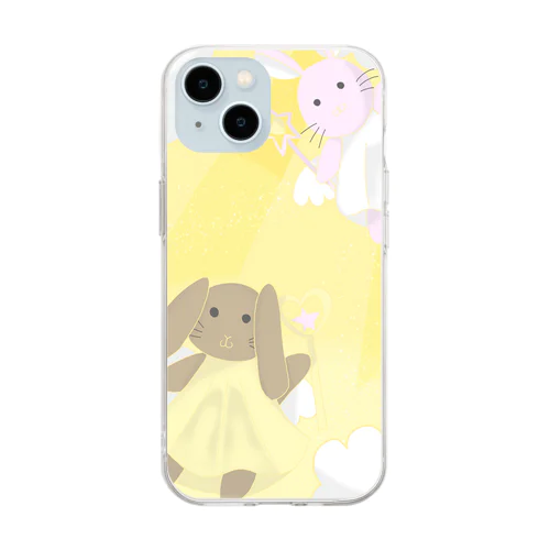 ゆるうさえんじぇる Soft Clear Smartphone Case