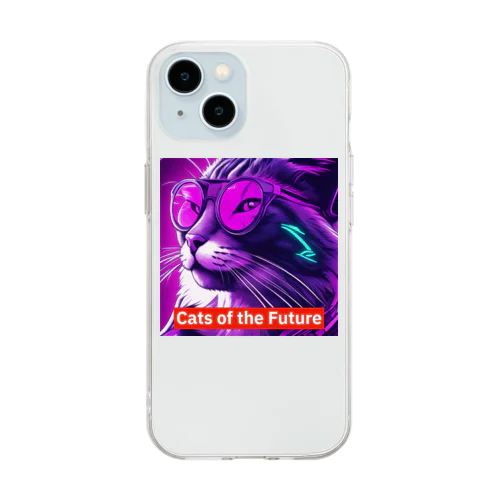 Cats of the Future ソフトクリアスマホケース