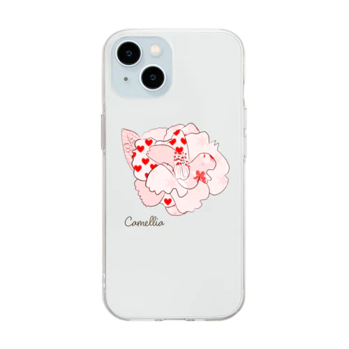 Camellia Soft Clear Smartphone Case