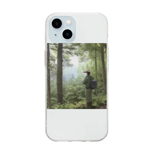 forest ranger Soft Clear Smartphone Case