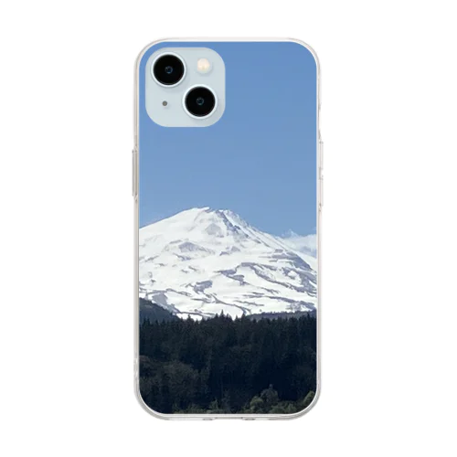 鳥海山 Soft Clear Smartphone Case