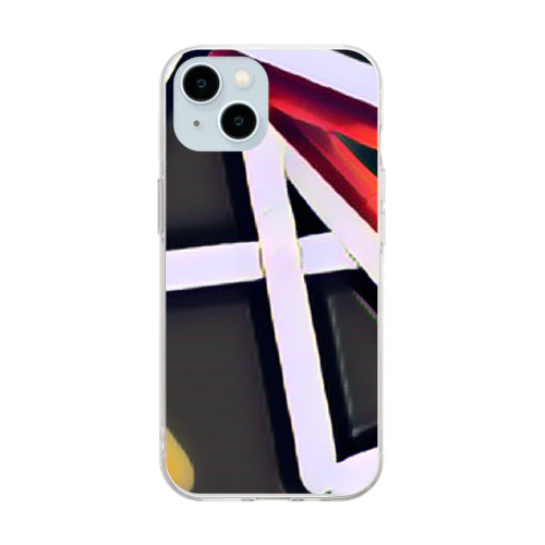 【Abstract Design】No title - BK🤭 Soft Clear Smartphone Case