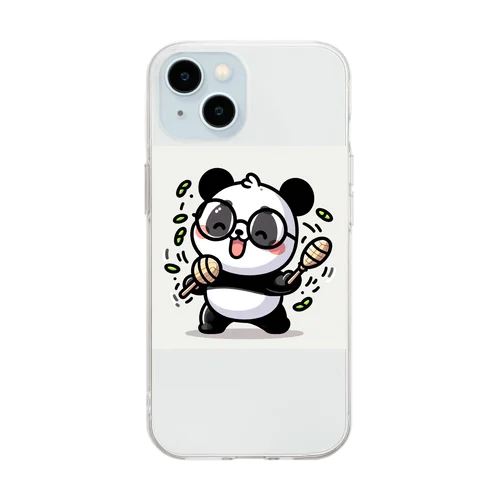 ジャングルのカーニバル Soft Clear Smartphone Case